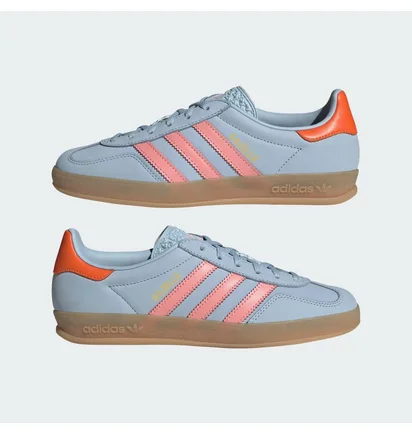 Кроссовки женские Adidas Gazelle Indoor Light Blue JI2720