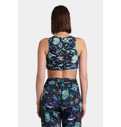 Топ жіночий Arena Fun Planet Bra Top Blue 007533-550