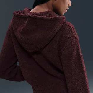 Худі жіноче Nike Sportswear Phoenix Cosy Bouclé WomenS Loose Knit Hoodie Bordo HV2768-619
