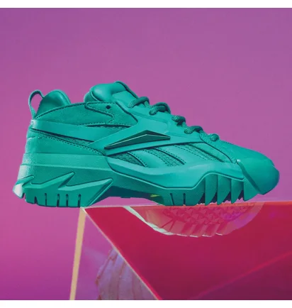 Кроссовки женские Reebok Cardi B Club C V2 Womens Shoes Turquoise Gy7213