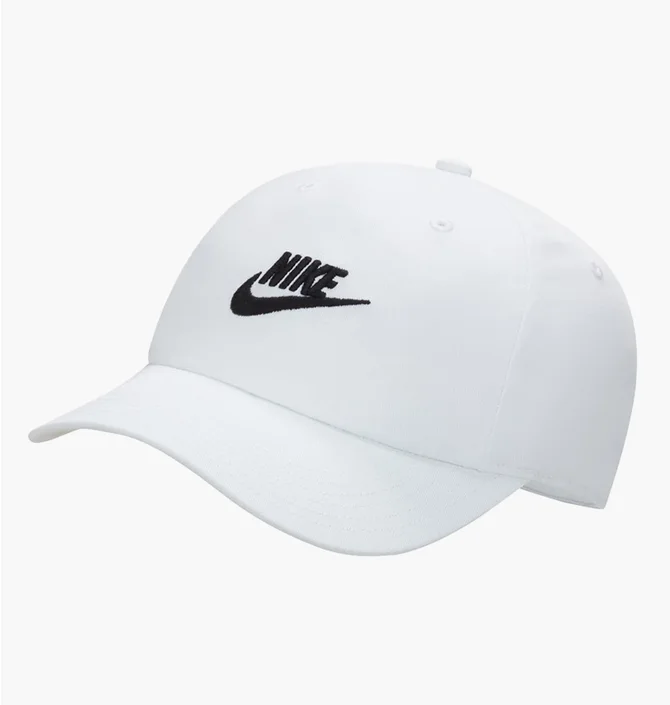 Кепка дитяча Nike K Club Cap Us Cb Fut Wsh White FB5063-100