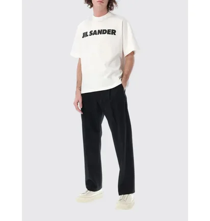 Футболка чоловіча Jil Sander Logo T-Shirt White J21GC0001J45148-102