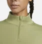Олімпійка жіноча Nike Therma-Fit One WomenS Long-Sleeve 1/2-Zip Top Olive DD4945-334