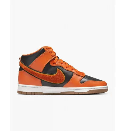 Кросівки чоловічі Nike Dunk High University Orange/Black DR8805-002
