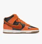 Кросівки чоловічі Nike Dunk High University Orange/Black DR8805-002