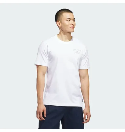 Футболка мужская Adidas Golf Chip In Paradise Graphic White KB2416