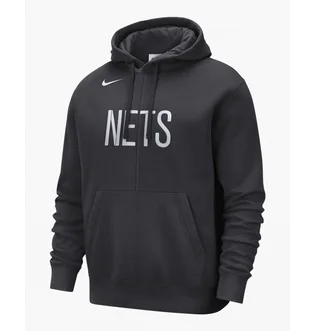 Худи мужское Nike Brooklyn Nets Courtside Black Dr9318-060