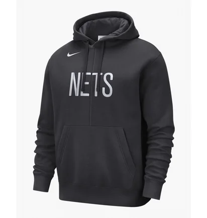 Худи мужское Nike Brooklyn Nets Courtside Black Dr9318-060