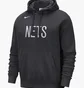 Худи мужское Nike Brooklyn Nets Courtside Black Dr9318-060