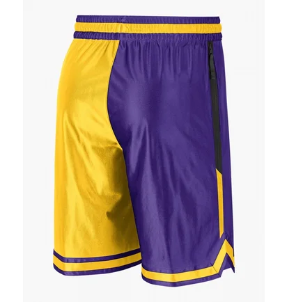 Шорты мужские Nike Los Angeles Lakers Courtside Violet/Yellow Dr9350-728