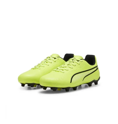 Бутсы детские Puma King Match Green 107573-04