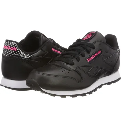 Кросівки жіночі Reebok Classic Leather Girl Squad Black CM9136