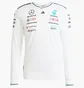 Лонгслив мужской Adidas Mercedes - Amg Petronas Formula One Team Driver Authentic White JX5797