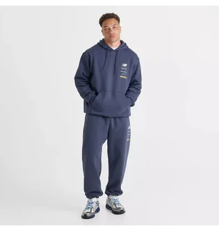 Худі чоловіче New Balance Rotation Blue MT51637
