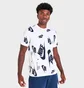 Футболка мужская Nike Sportswear All-Over Futura Print Short-Sleeve T-Shirt White Dr7817-100