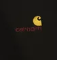Світшот чоловічий Carhartt Wip American Script Half Zip Sweatshirt Black I027014-89XX