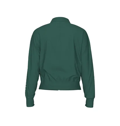 Олимпийка женская Arena Relax Iv Team Jacket Green 001223-661