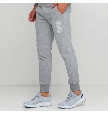 Штаны мужские Puma Athletics Pants Fleece Grey 580162-03