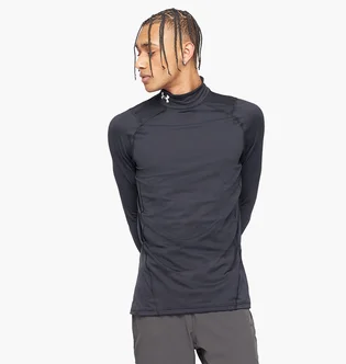 Лонгслив мужской Under Armour Cold Gear Armour Fitted Mock Black 1366066-001