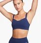 Топ жіночий Nike Alate Trace Light-Support Padded Strappy Sports Bra Blue DO6608-410