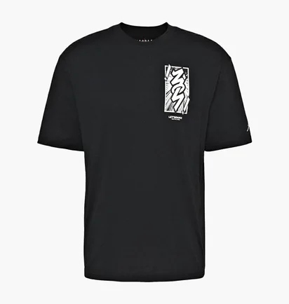 Футболка чоловіча Air Jordan Dri-FIT Zion T-Shirt Black DH0592-010