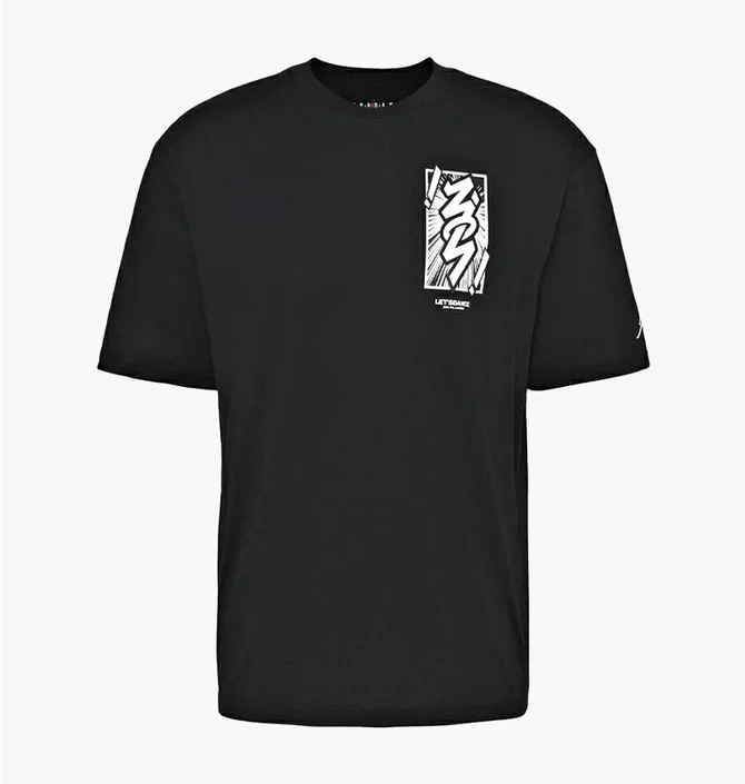 Футболка чоловіча Air Jordan Dri-FIT Zion T-Shirt Black DH0592-010