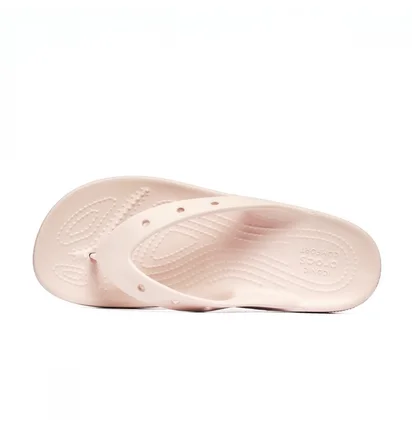 Тапочки женские CROCS Classic Platform Flip Beige 207714-6UR