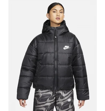 Куртка женская Nike W Nsw Syn Tf Rpl Hd Jkt Black Dx1797-010