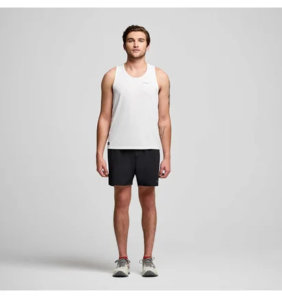 Майка мужская Saucony Stopwatch Singlet White SAM800375-WH
