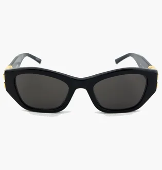 Сонцезахисні окуляри жіночі BALENCIAGA Grey/Black BB0311SK-001-53