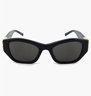 Сонцезахисні окуляри жіночі BALENCIAGA Grey/Black BB0311SK-001-53