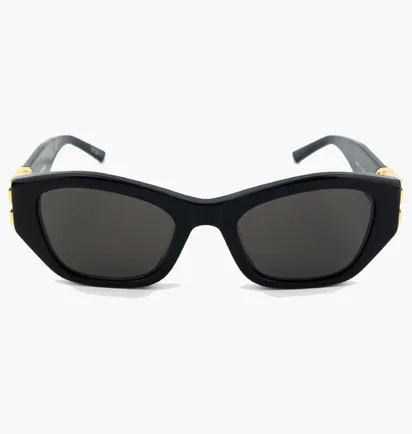 Солнцезащитные очки женские BALENCIAGA Grey/Black BB0311SK-001-53