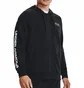 Толстовка мужская Under Armour Rival Fleece Chroma Full Zip Training Hoody Black 1370344-001