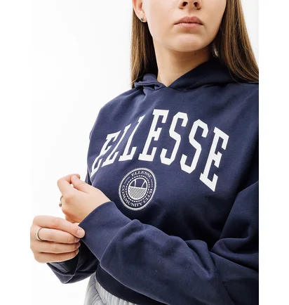 Худі жіноче Ellesse Rosarian Cropped Hoody Blue SGV20270-429