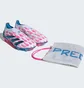 Бутсы унисекс Adidas Predator Elite Laceless Firm Ground Soccer Cleats White/Pink IF8864