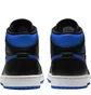Кроссовки мужские Air Jordan 1 Mid Black/White/Hyper Royal 554724-068