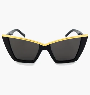 Солнцезащитные очки женские SAINT LAURENT Grey/Black SL-570-001-54