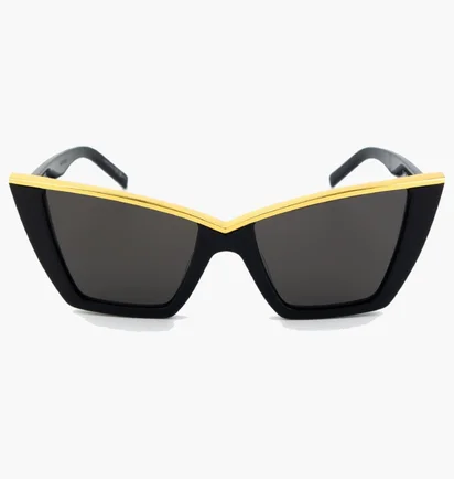 Солнцезащитные очки женские SAINT LAURENT Grey/Black SL-570-001-54