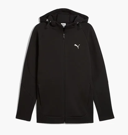 Толстовка мужская Puma Evostripe Full-Zip Hoodie Black 684613-01