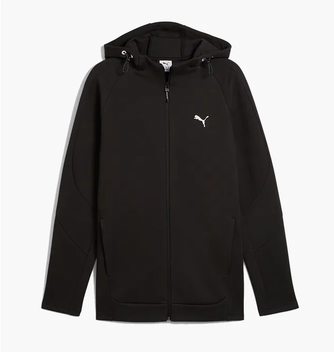 Толстовка мужская Puma Evostripe Full-Zip Hoodie Black 684613-01