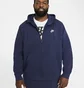 Толстовка чоловіча Nike Sportswear Club Fleece Blue BV2645-410