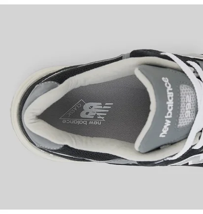 Кроссовки унисекс New Balance 992 Made In Usa 2025 Black U992BK