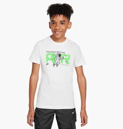 Футболка детская Nike Nisex - Barn K Nsw Tee Air 1 White FN9618-100