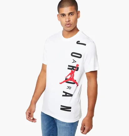 Футболка мужская Air Jordan Hbr Vertical Tee White BV0086-100