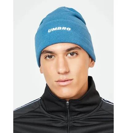 Шапка унісекс UMBRO Logo Light Blue 66136U-HUG
