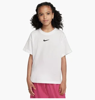 Футболка детская Nike Sportswear Essential Big Kids (Girls) T-Shirt White FZ5539-100
