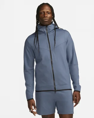 Куртка мужская Nike Sportswear Tech Fleece Lightweight Blue DX0822-491