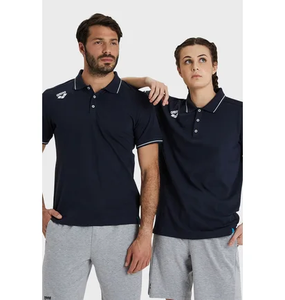 Поло унисекс Arena Team Poloshirt Solid Blue 004901-700
