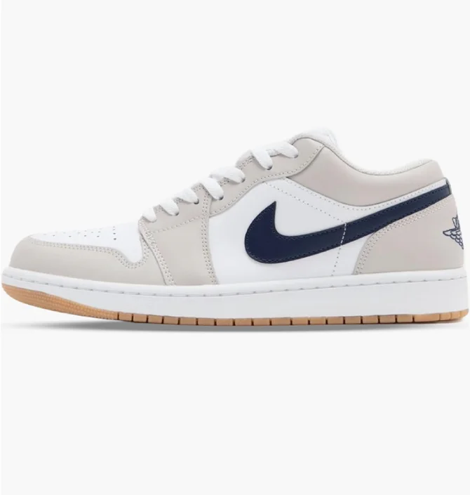 Кроссовки мужские Air Jordan Low White/Beige 553558-146