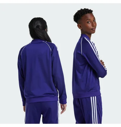 Олимпийка детская Adidas Adicolor Sst Track Top Kids Blue IY7453